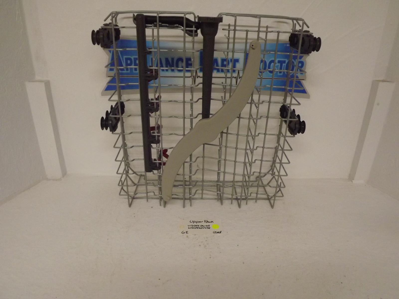 GE Dishwasher WD28X26105 WD28X24438 Upper Rack Used GE Dishwasher WD28X26105 WD28X24438 Upper Rack Used